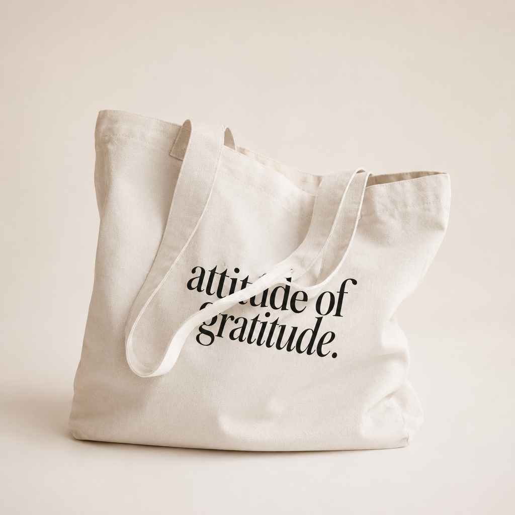 Attitude of Gratitude Tote Bag